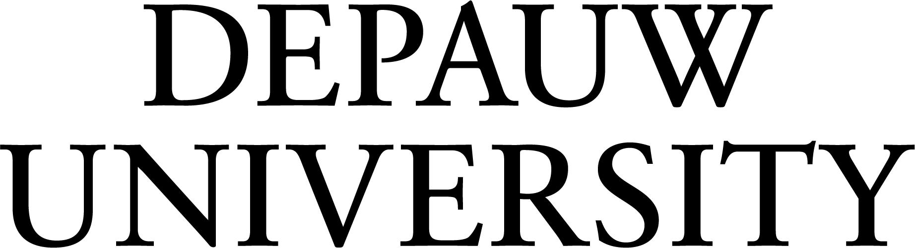 DePauw University logo